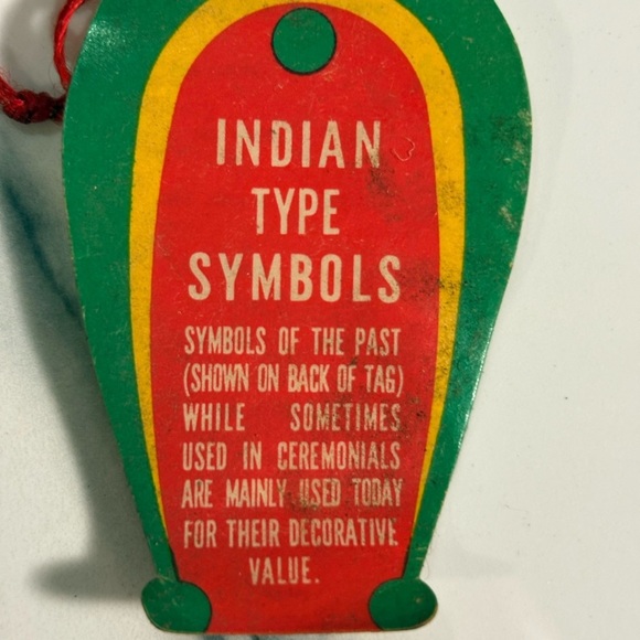 2/$25  Decorative Vintage Vase with Native American Symbols - Picture 3 of 6